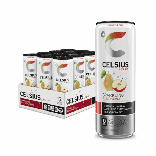 Celsius Energy Drink, Sparkling Fuji Apple Pear