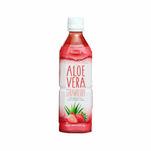 Visvita, Aloe Vera Drink, Strawberry