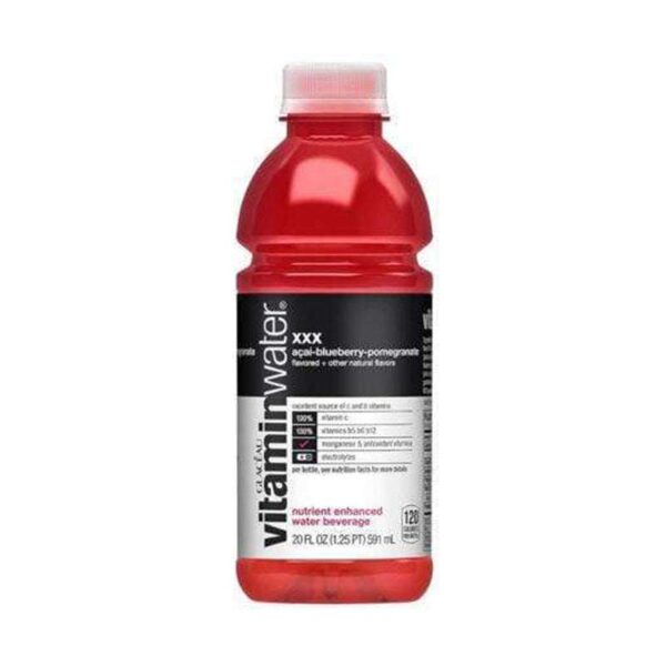 Vitaminwater, XXX, Acai-Blueberry-Pomegranate