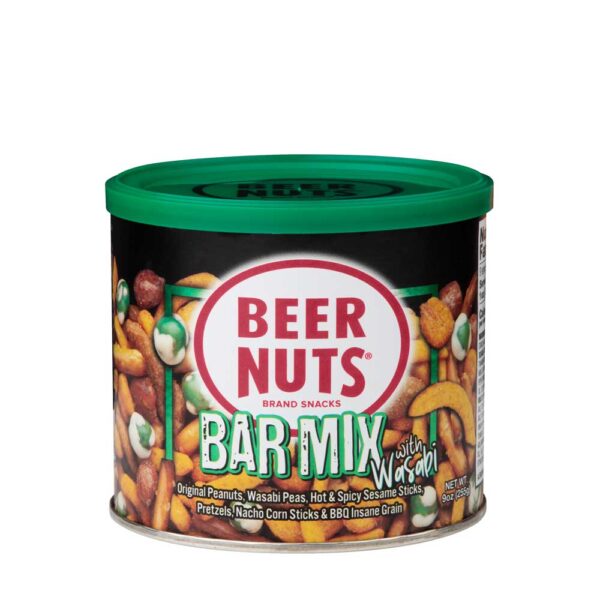 Beer Nuts Bar Mix Can
