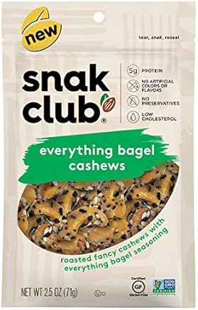 Snak Club Everything Bagel Cashews