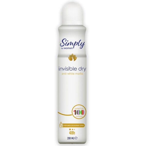 Simple Deodorant Invisible Dry
