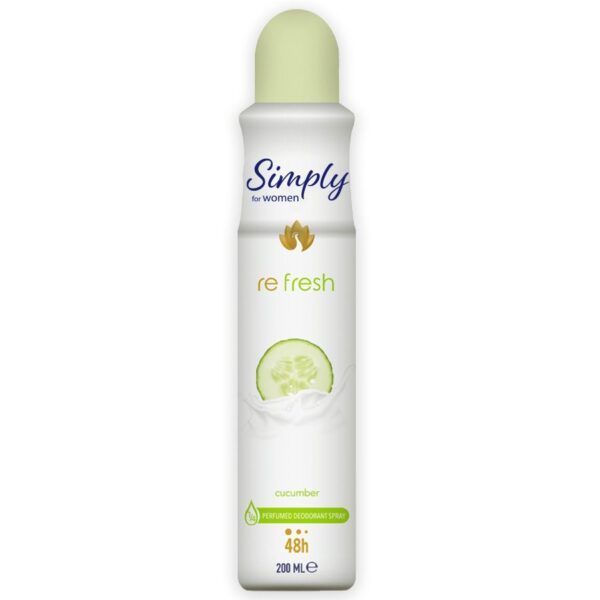 Simple Deodorant Fresh Cucumber