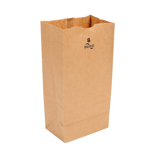 Paper Bags, 8 lb Capacity