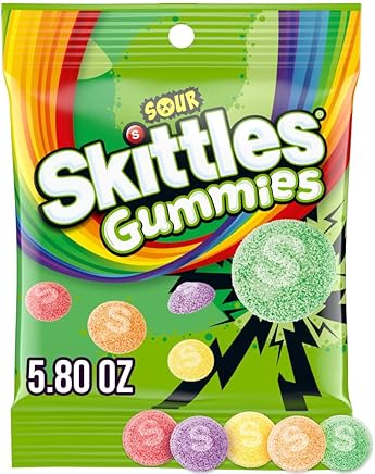 Skittles Gummy Sour