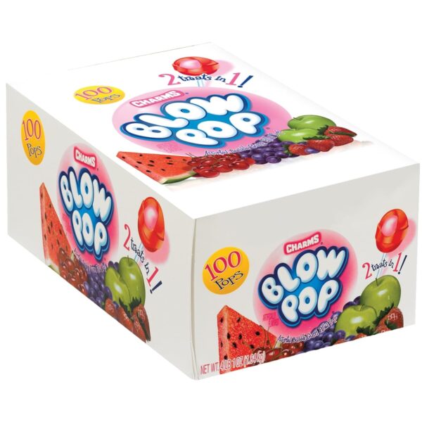 Blow Pop Assorted Bubble Gum Filled