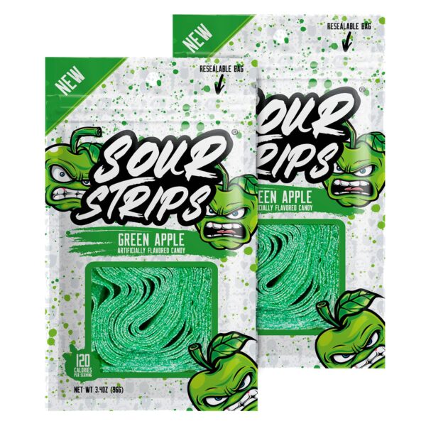 Sour Strips Green Apple