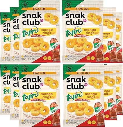 Snak Club Tajín Mango Rings