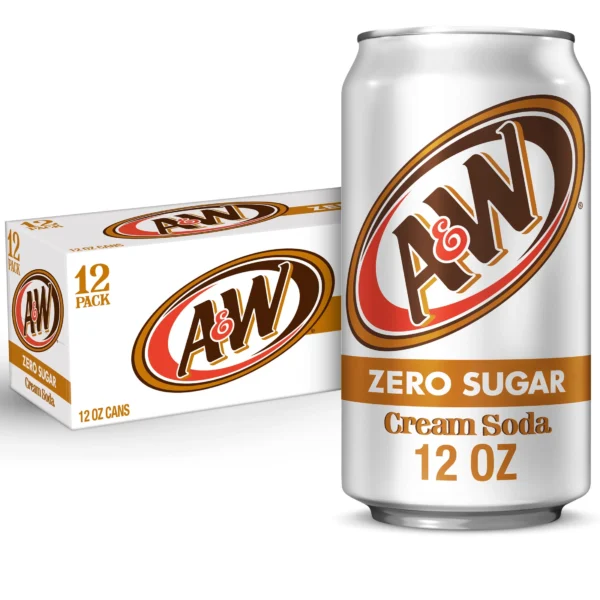 A&W Zero Cream Soda