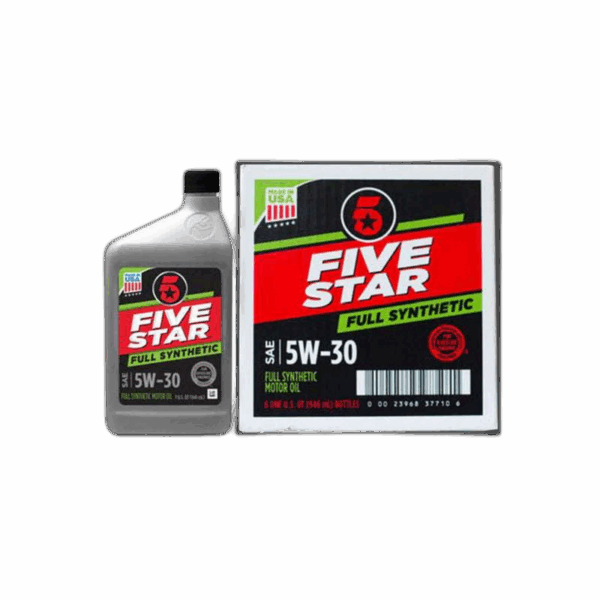 Five Star, Motor Oil, High Mileage, 5W-30