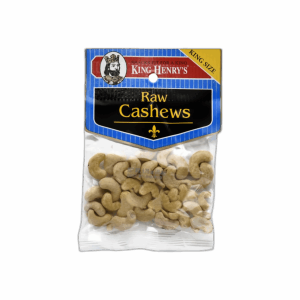 King Henery Raw Cashews