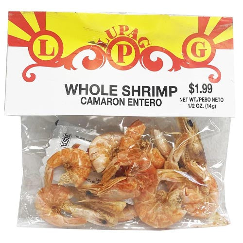 Lupag $2.99 Whole Shrimp