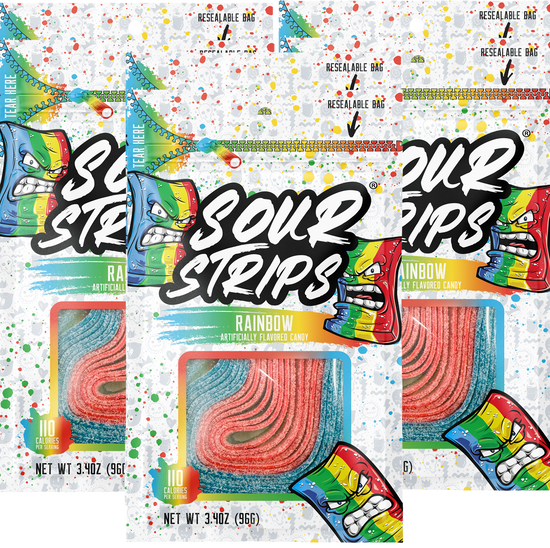 Sour Strips Rainbow