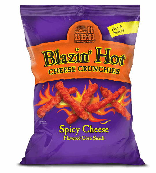 Snak King Blazin' Hot Cheese Crunch