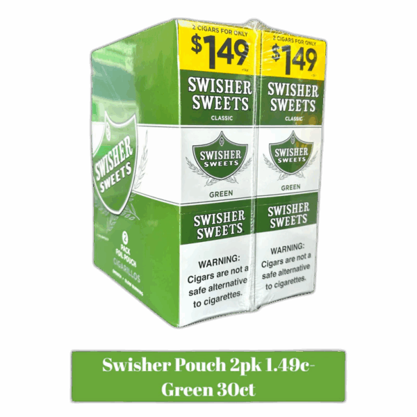 Swisher Sweet Pouch 1.49 Green