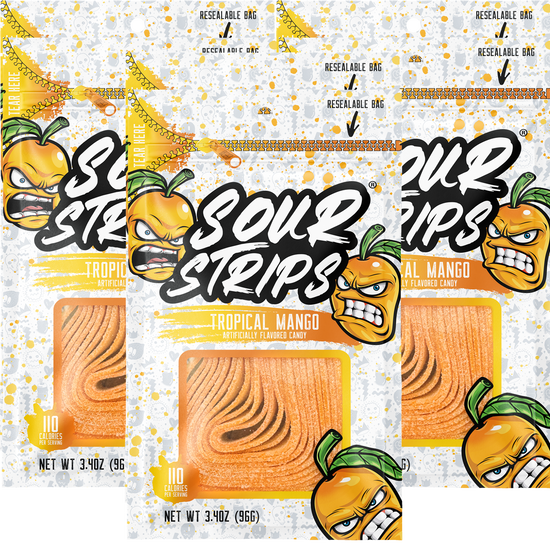 Sour Strips Tropical Mango