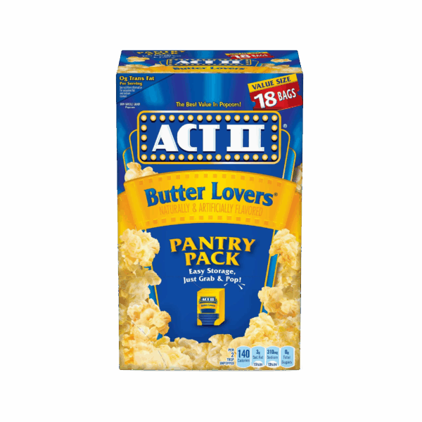Act ii Butter Lovers
