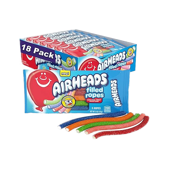 Airheads Assorted Filled Rope