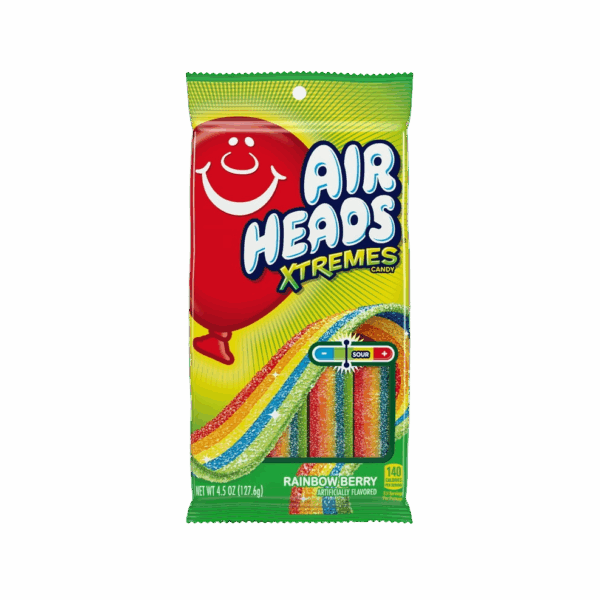Airheads Xtreme Peg Belt Rainbow Berry