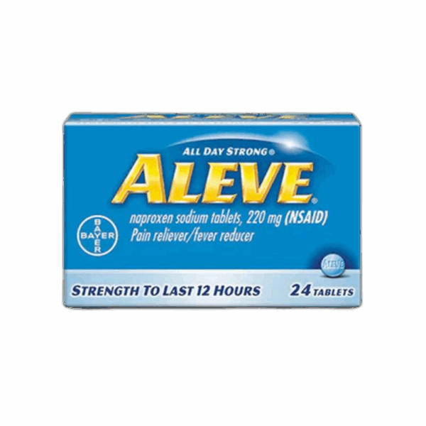 Aleve, Pain Reliever/Fever Reducer, 200 mg