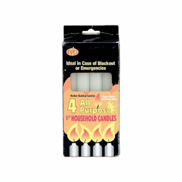 All Purpose Candles, 6"