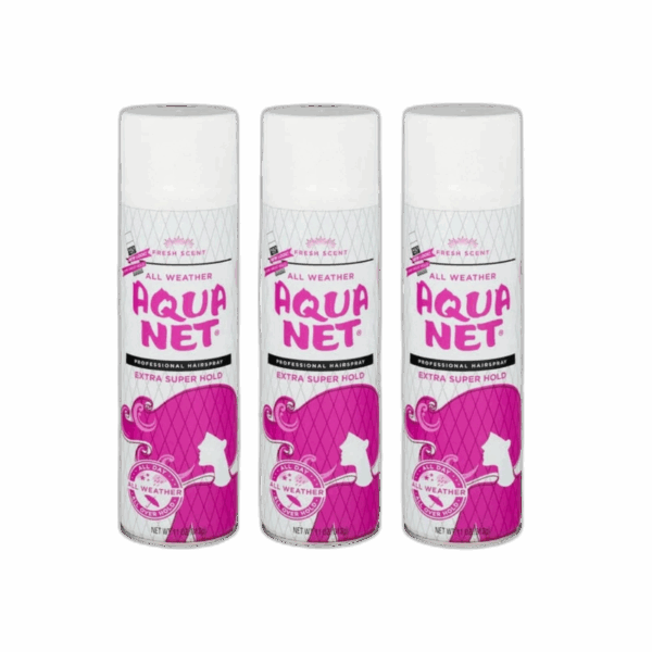 Aqua Net, Extra Super Hold, White