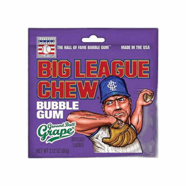 Big League Chew, Bubblegum, Ground Ball Grape