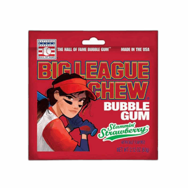 Big League Chew, Bubblegum, Slammin' Strawberry