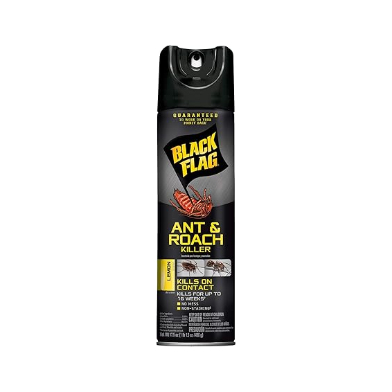 Black Flag Ant Roach Spider Lemon
