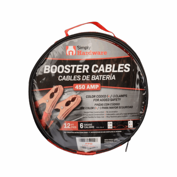 Booster Cables 12' 450 Amp