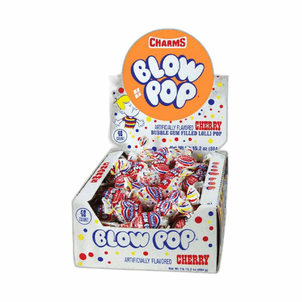 Charms, Blow Pops, Cherry