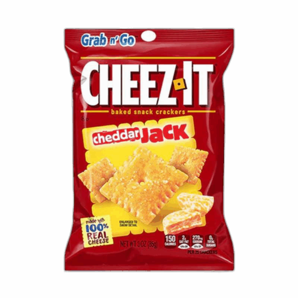 Cheez-It Baked Snack Crackers, Cheddar Jack
