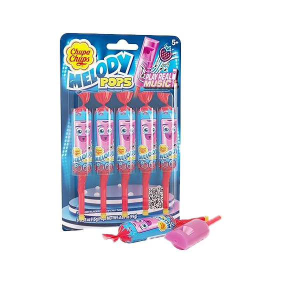Chupa Chups Melody Pop Strawberry