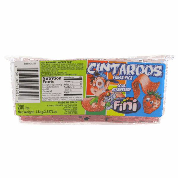 Cintaroos Sour Strawberry