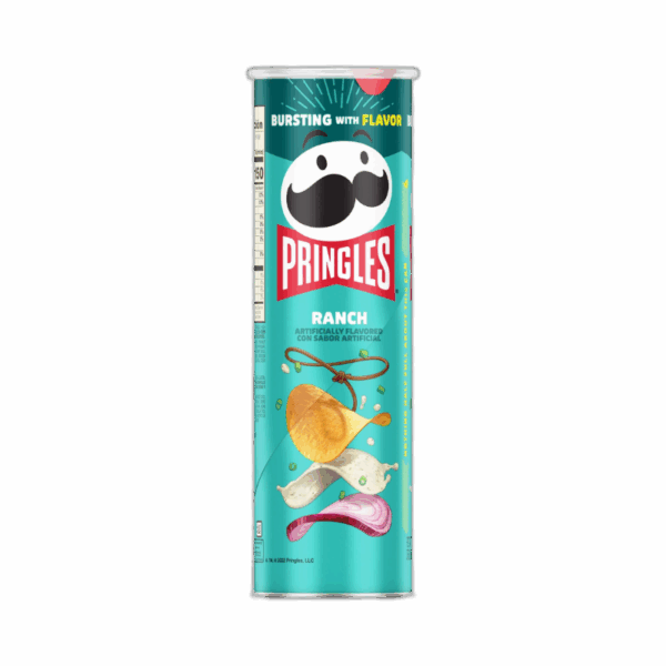 Pringles Potato Chips, Ranch
