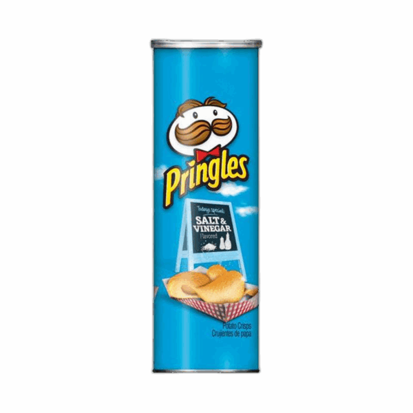 Pringles Potato Chips, Salt & Vinegar