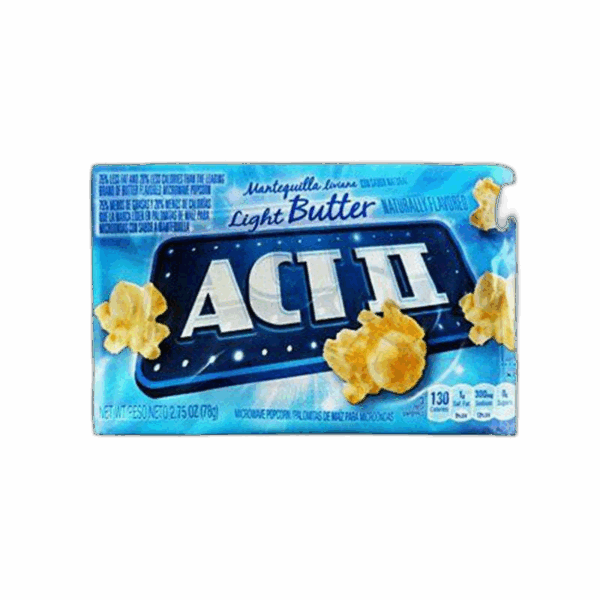 ACT II Microwave Popcorn, Light Butter