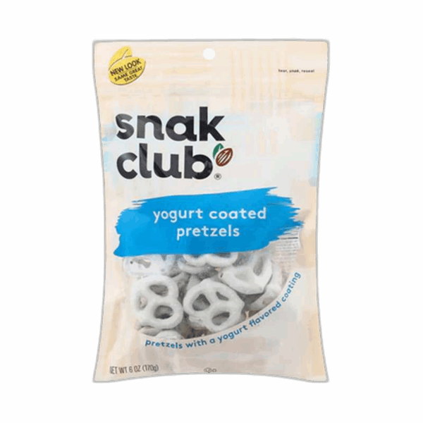 Snak Club Yogurt Coated Pretzels, Premium Pack