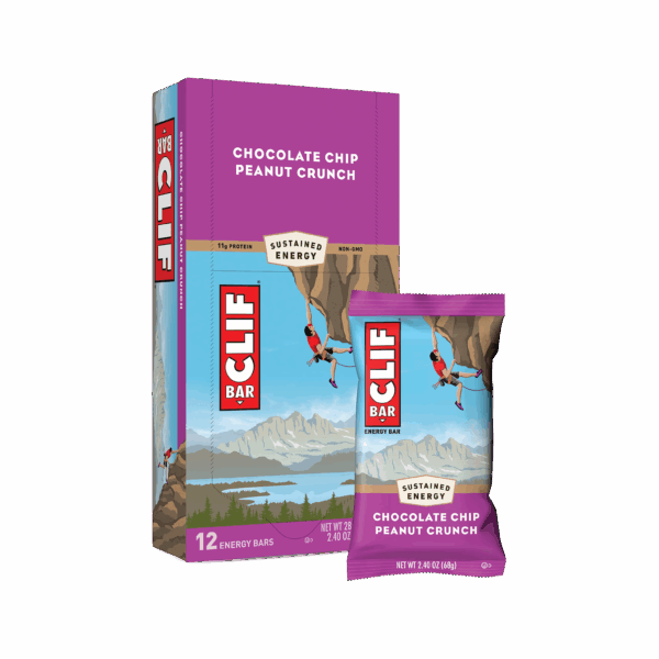 Clif Bar chocolate chip peanut crunch
