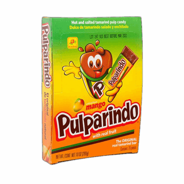 De La Rosa Pulparindo, Mango, 280 g, 20 count (1 Pack)