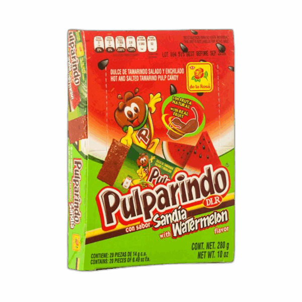 De La Rosa Pulparindo, Watermelon, 280 g, 20 count (1 Pack)