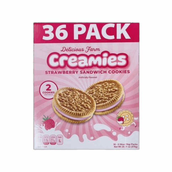 Delicious Farms, Creamies, Strawberry