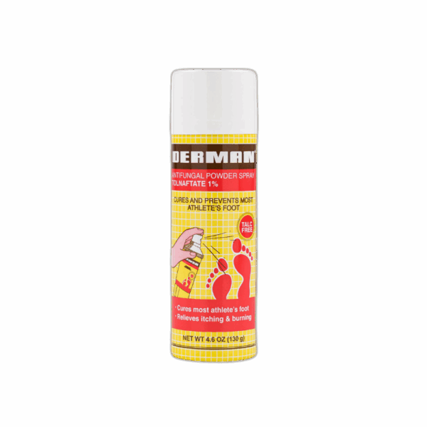 Derman, Antifungal Powder Spray, 4.6 oz (1 Pack)