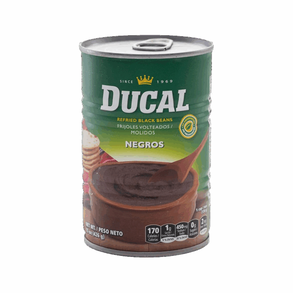 Ducal Refried Black Beans