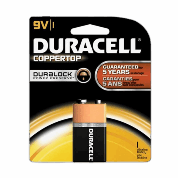 Duracell, Battery, 9 Volt