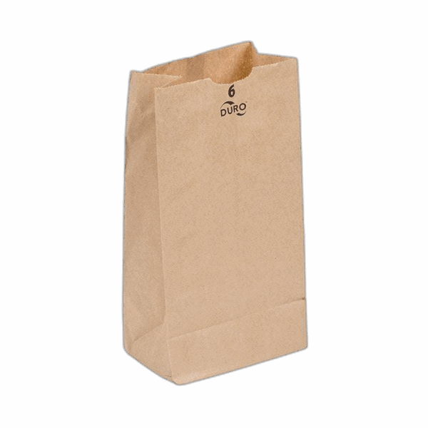 Paper Bag, 6 lb Capacity