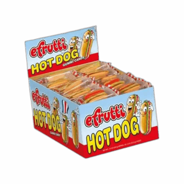 Efrutti Gummi Candy, Hot Dog