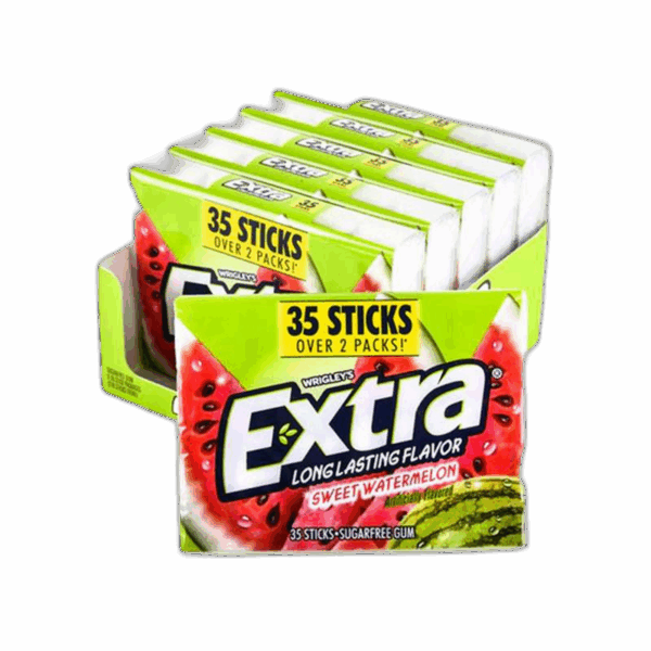 Extra Sugar Free Chewing Gum, Sweet Watermelon