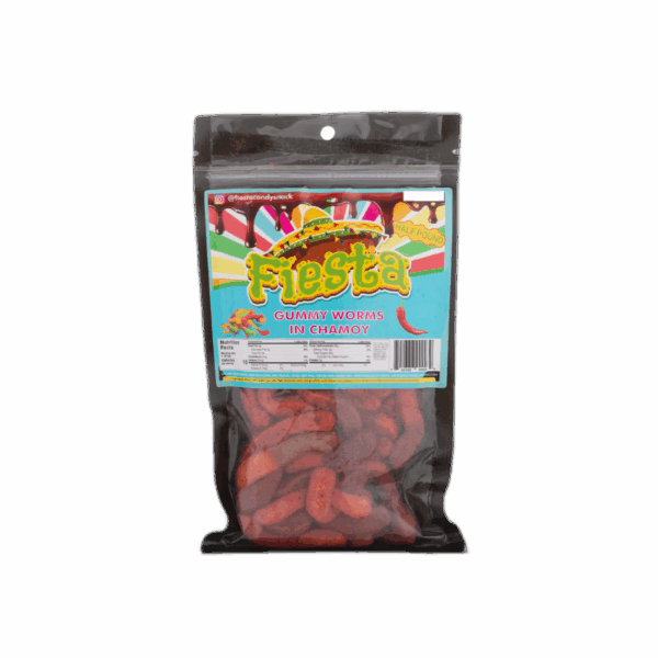 Fiesta Peg Gummy Worm, Chamoy
