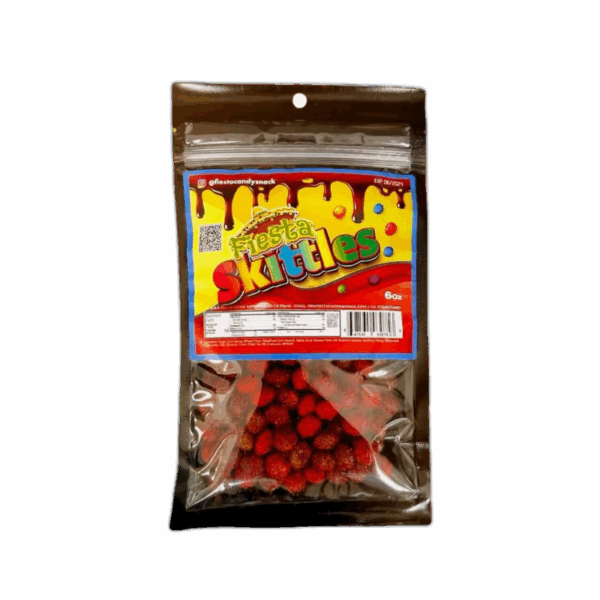 Fiesta Peg Gummy Worm, Skittlez